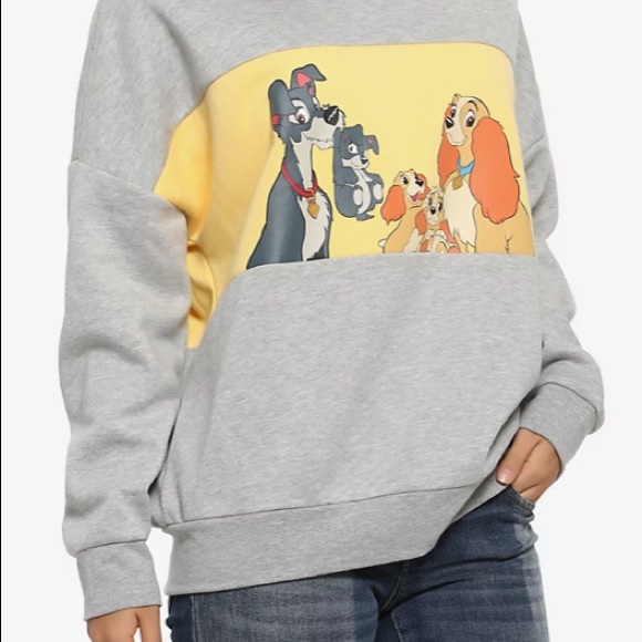 lady and the tramp sweatshirt